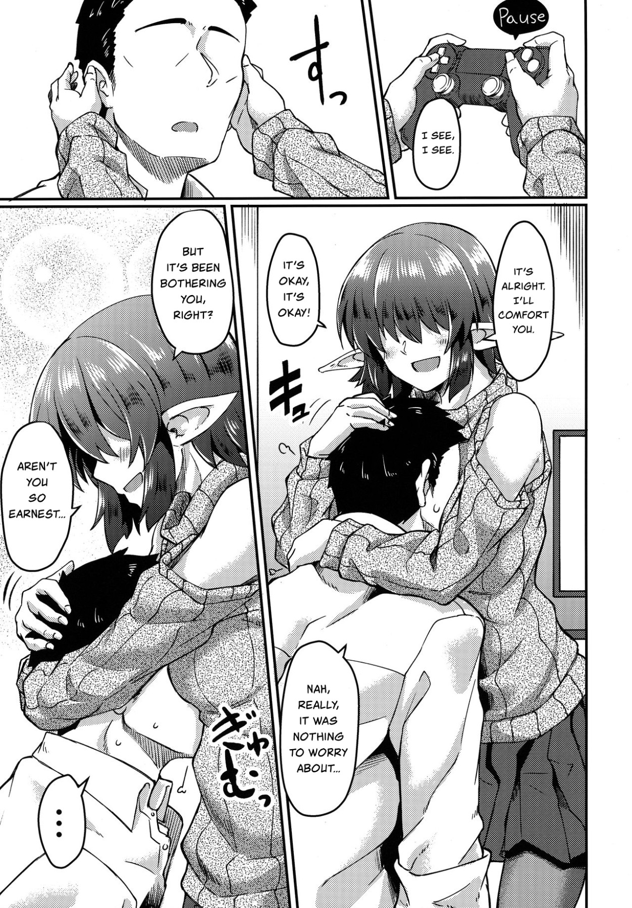 Hentai Manga Comic-Living with an Elf Whose Hair Hides Her Eyes-Read-6